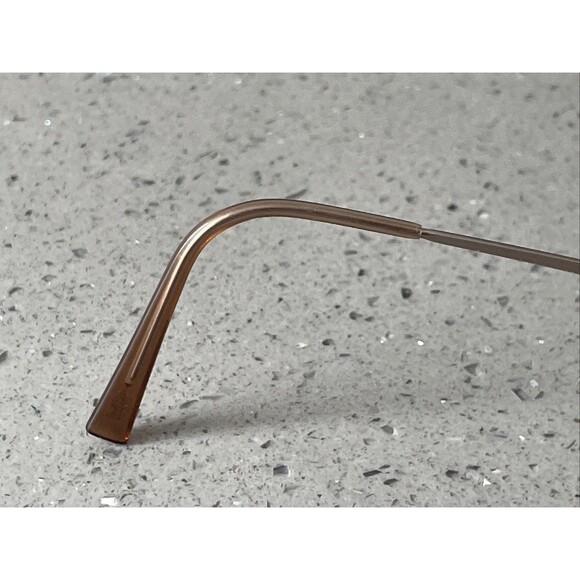 Anne Klein Eyeglasses Frames ONLY AK7010 K1046 Oval Full Rim 48-19-135 Gold main image 16